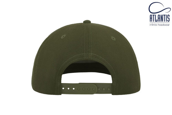 Atlantis AT090 - 5 panel flat visor cap