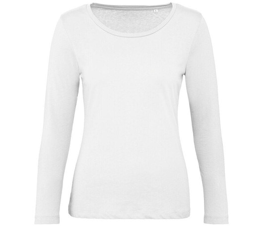 B&C BC071 - Tee-Shirt Manches Longues Femme 100% Coton Bio