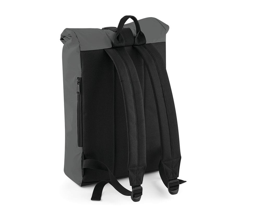 Bag Base BG138 - Reflektierender Roll-Top-Rucksack