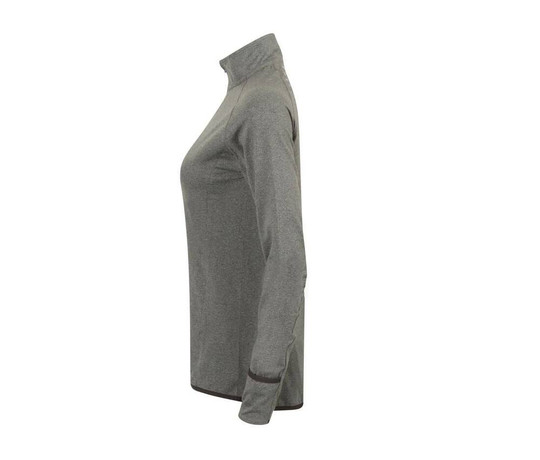 Tombo TL563 - Dames Top met lange mouw 1/4 rits