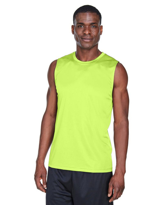 Team 365 TT11M - T-shirt sans manches de performance pour hommes