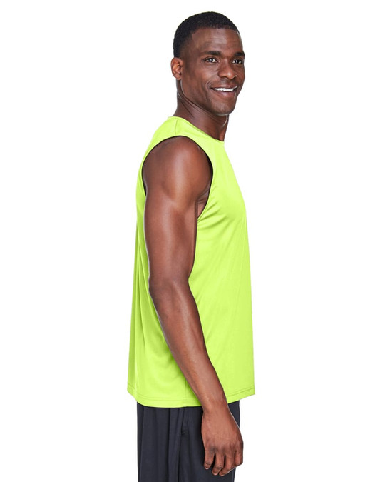 Team 365 TT11M - T-shirt sans manches de performance pour hommes