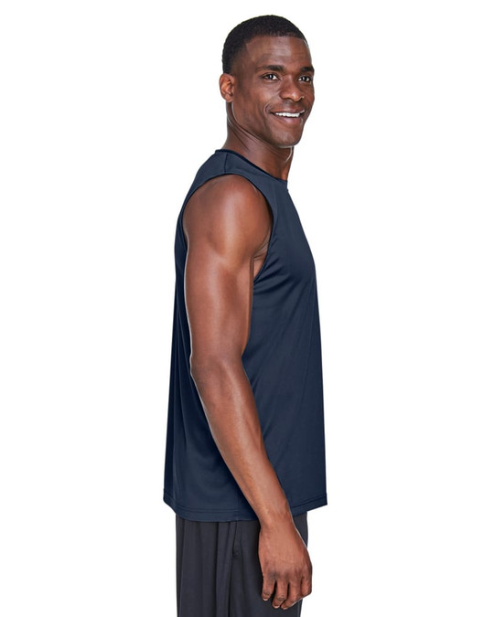 Team 365 TT11M - T-shirt sans manches de performance pour hommes