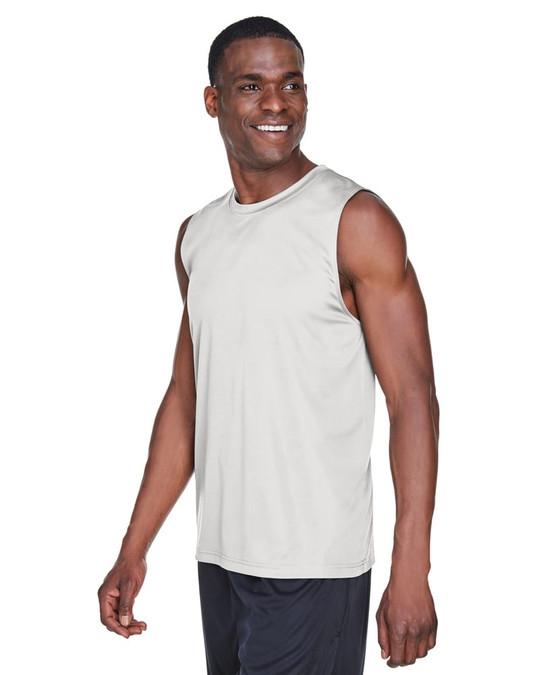 Team 365 TT11M - T-shirt sans manches de performance pour hommes