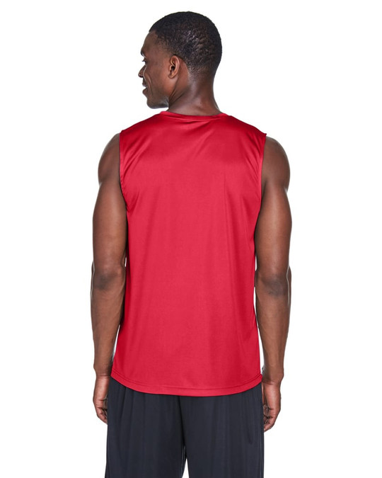 Team 365 TT11M - T-shirt sans manches de performance pour hommes