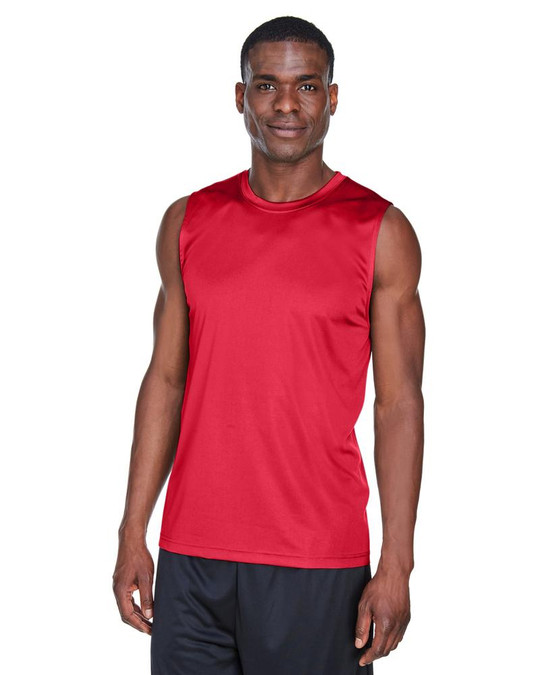 Team 365 TT11M - T-shirt sans manches de performance pour hommes