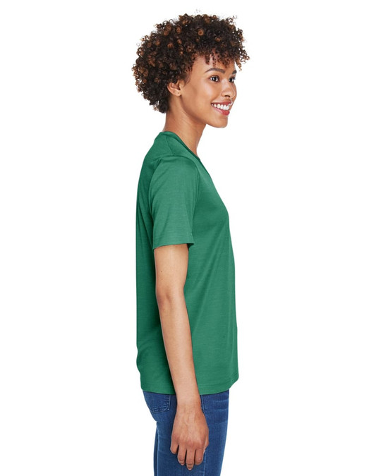 Team 365 TT11HW - T-shirt de performance pour femmes Sonic Heather
