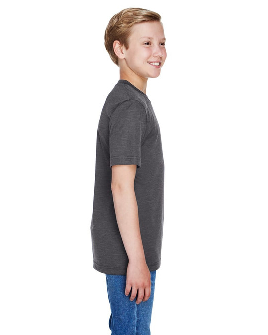 Team 365 TT11HY - T-shirt de performance Sonic Heather pour jeunes