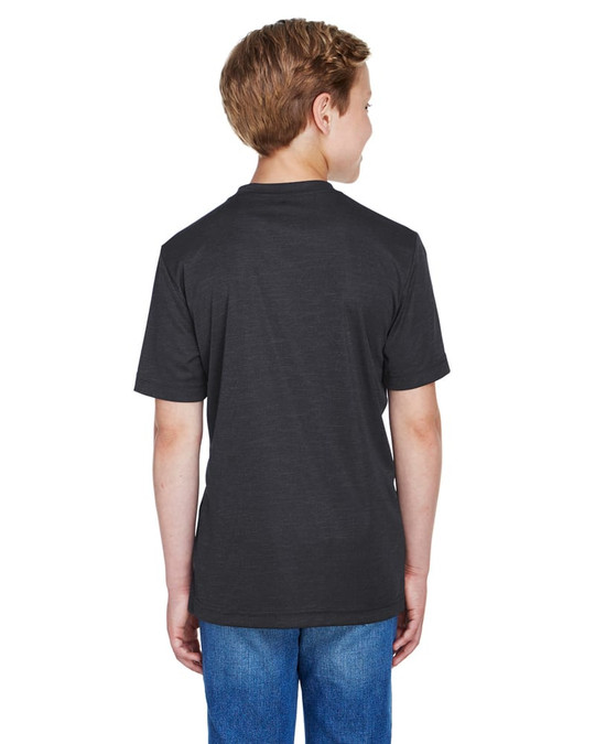 Team 365 TT11HY - T-shirt de performance Sonic Heather pour jeunes
