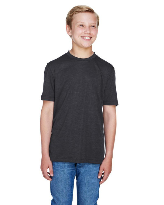 Team 365 TT11HY - T-shirt de performance Sonic Heather pour jeunes