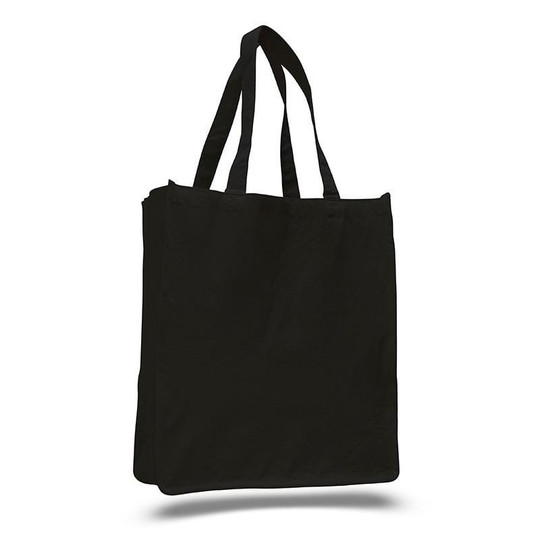 Q-Tees Q125400 - Shopper Jumbo en Toile avec Soufflet