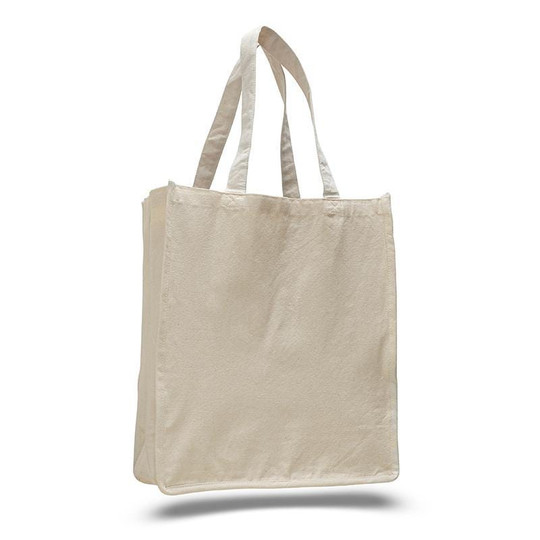 Q-Tees Q125400 - Shopper Jumbo en Toile avec Soufflet