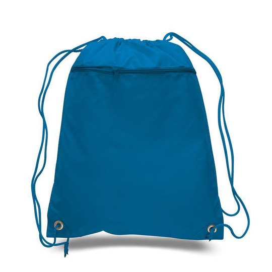 Q-Tees Q135200 - Mochila de Poliéster Cinch Up