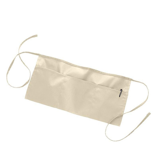 Q-Tees Q2115 - Tablier de taille avec pochette à 3 compartiments