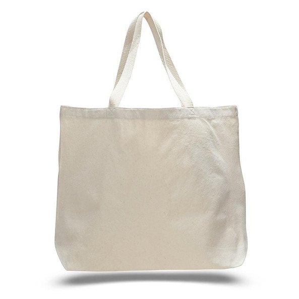 Q-Tees Q600 - Canvas Jumbo Tote Bag