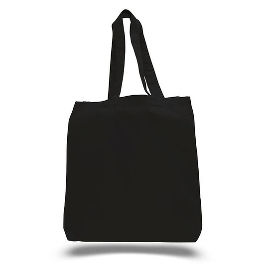 Q-Tees QTBG - Sac Cabas Économique avec Soufflet Inférieur
