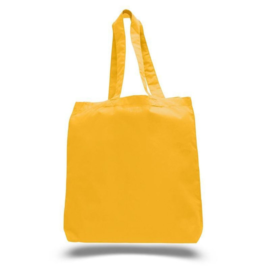 Q-Tees QTBG - Sac Cabas Économique avec Soufflet Inférieur
