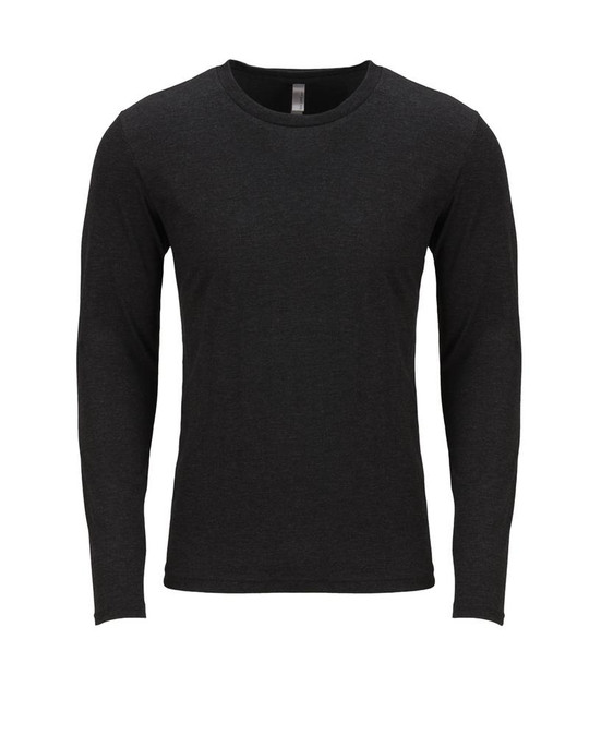 Next Level 6071 - Haut à manches longues pour hommes en mélange triple