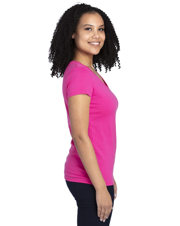 Threadfast 200RV - Ladies Ultimate Short-Sleeve V-Neck T-Shirt