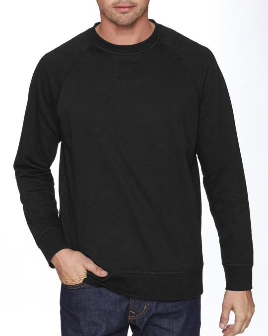 Next Level N9000 - Crew Raglan en French Terry Unisexe