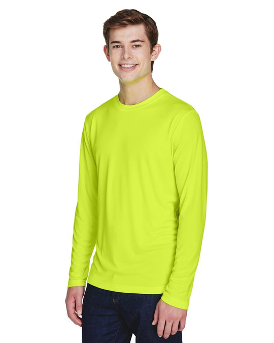 Team 365 TT11L - T-shirt à manches longues Zone Performance pour hommes