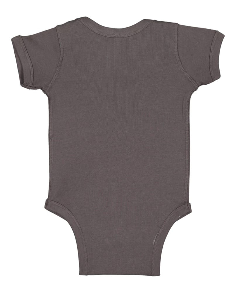Rabbit Skins 4400 - Infant 5 oz. Baby Rib Lap Shoulder Bodysuit
