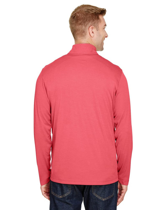 Team 365 TT31H - Quart de zip de performance pour hommes Zone Sonic Heather