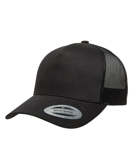 Yupoong 6506 - Casquette Trucker Rétro 5 Panneaux pour Adultes