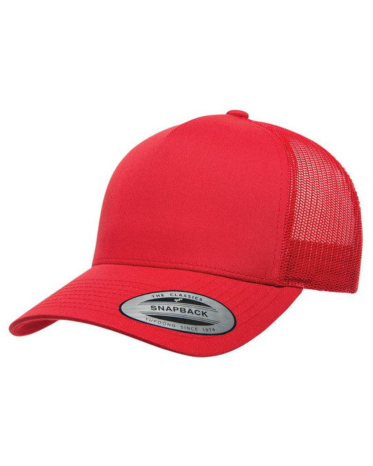Yupoong 6506 - Casquette Trucker Rétro 5 Panneaux pour Adultes