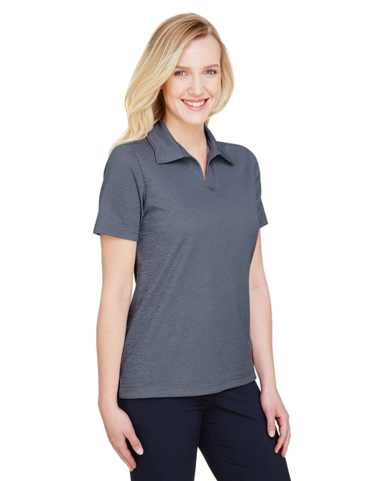 Devon & Jones DG22W - Ladies CrownLux Performance Address Mélange Polo