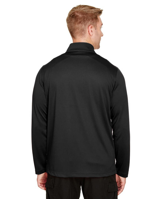 Harriton M748 - Quart de zip IL Advantage Snag Protection Plus pour hommes