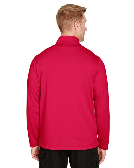 Harriton M748 - Quart de zip IL Advantage Snag Protection Plus pour hommes