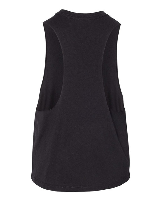 Bella+Canvas 6682 - Camiseta de Tirantes Recortada para Damas