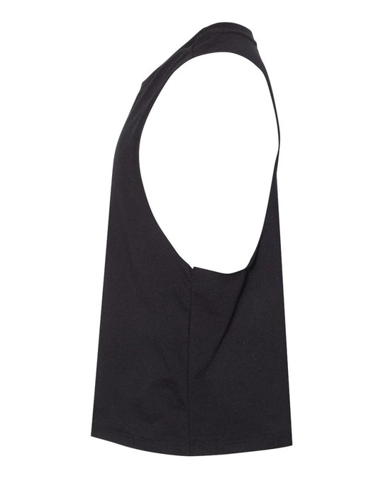 Bella+Canvas 6682 - Camiseta de Tirantes Recortada para Damas