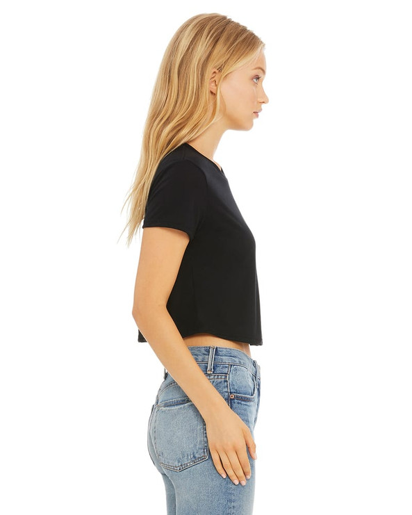 Bella+Canvas B8882 - Ladies Flowy Cropped T-Shirt