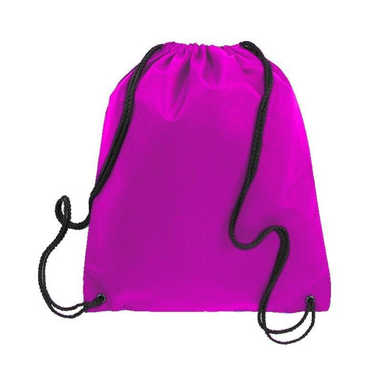Q-Tees Q1235 - Mochila de cordón no tejida