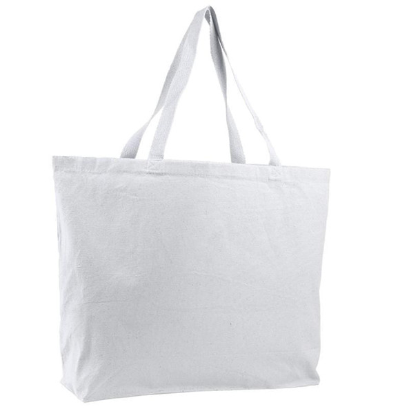 Q-Tees Q600 - Canvas Jumbo Tote Bag