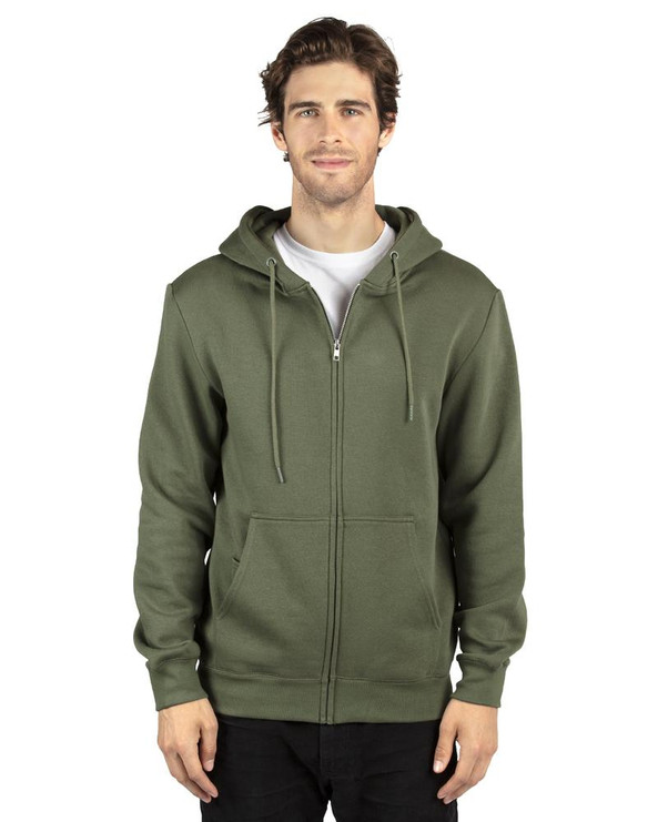 Threadfast 320Z - Unisex Ultimate Fleece Full-Zip Hooded Sweatshirt