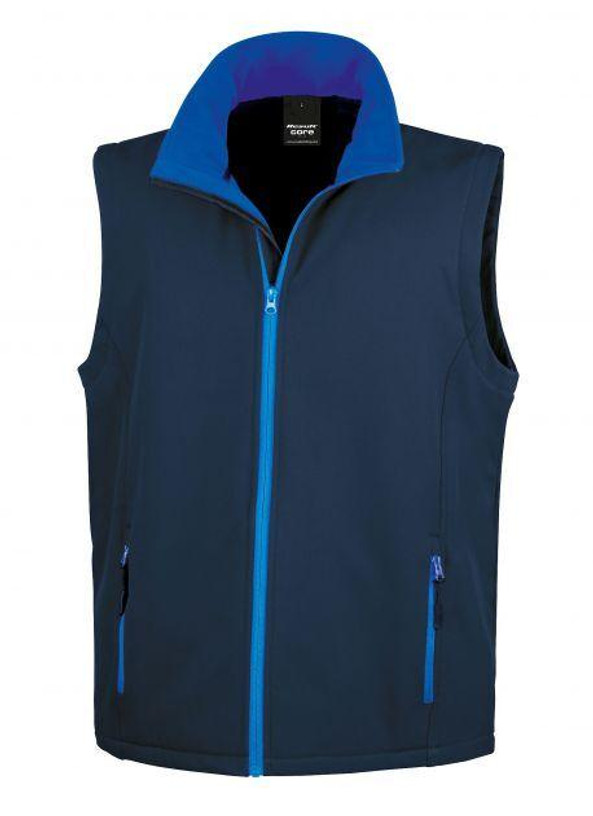 Result RS232 - Mens Printable Soft-Shell Bodywarmer