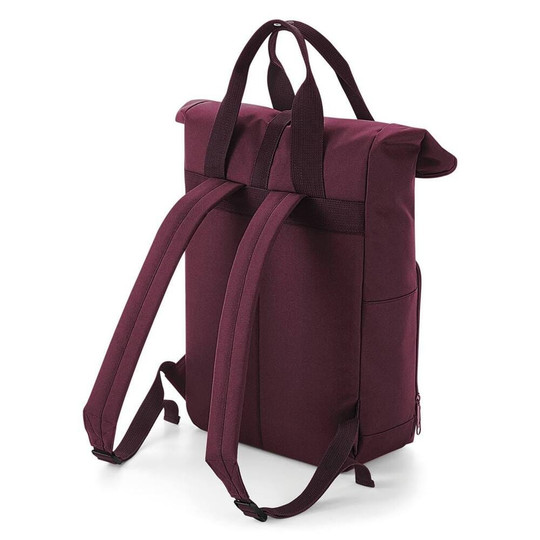Bag Base BG118 - TWIN HANDLE ROLL-TOP BACKPACK