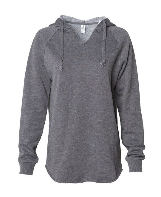 Independent Trading Co. PRM2500 - Hoodie légère California Wave Wash pour femmes