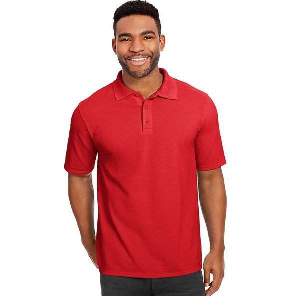Hanes 055P - Men's X-Temp w/Fresh IQ Pique Polo