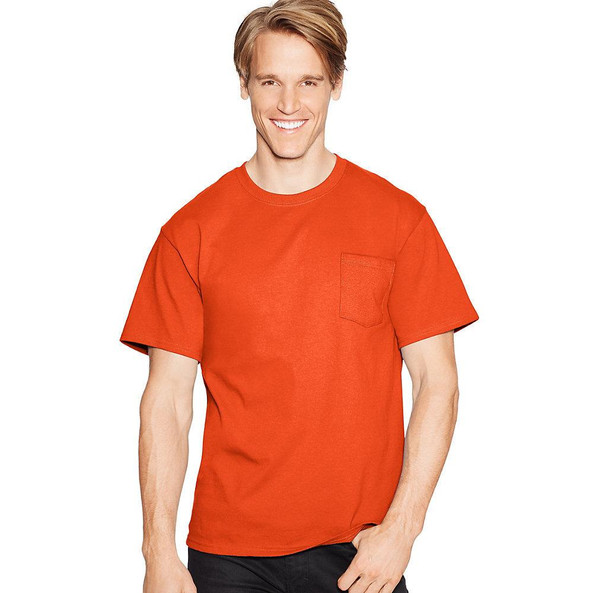 Hanes 5590 - T-Shirt with a Pocket