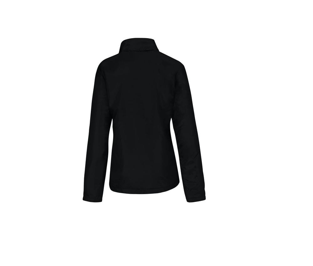 B&C BC325 - Women's microfleece lined windbreaker jacket