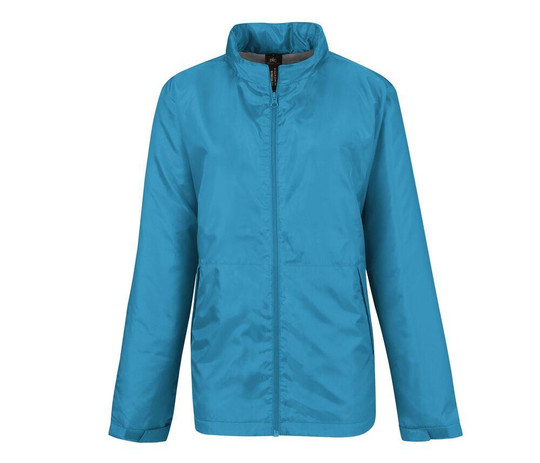 B&C BC325 - Women's microfleece lined windbreaker jacket