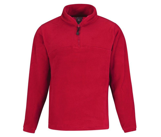 B&C BC610 - Men's Zipped Collar Fleece