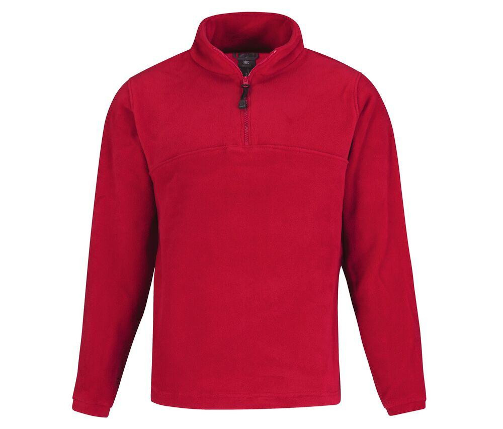 B&C BC610 - Men's Zipped Collar Fleece