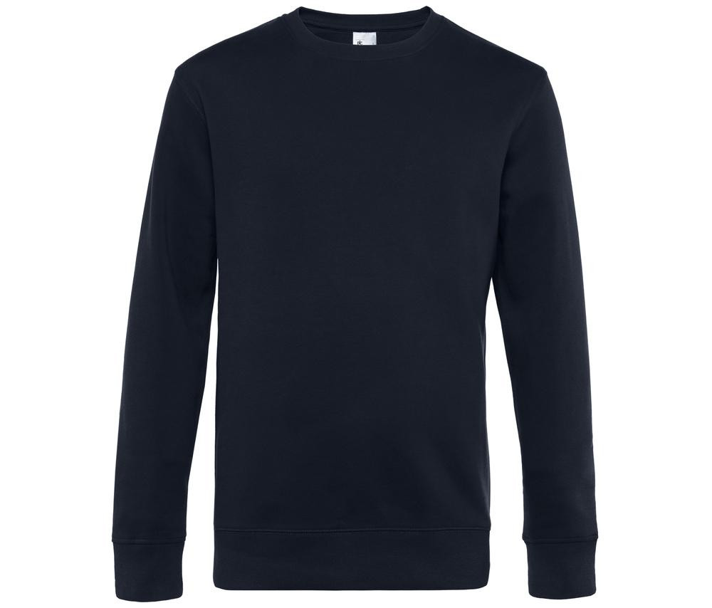 B&C BCU01K - Rechte Mouw Sweatshirt 280 KING