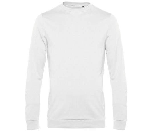 B&C BCU01W - Ronde Hals Sweatshirt #