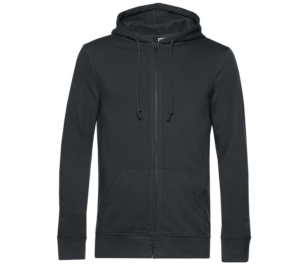 B&C BCU35B - Organische Zipped Hoodie